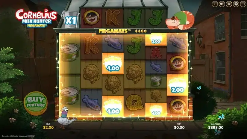Cornelius Milk Hunter slot screenshot 1