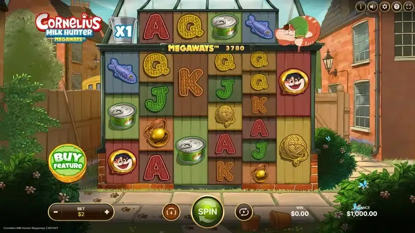 Cornelius Milk Hunter slot screenshot 2