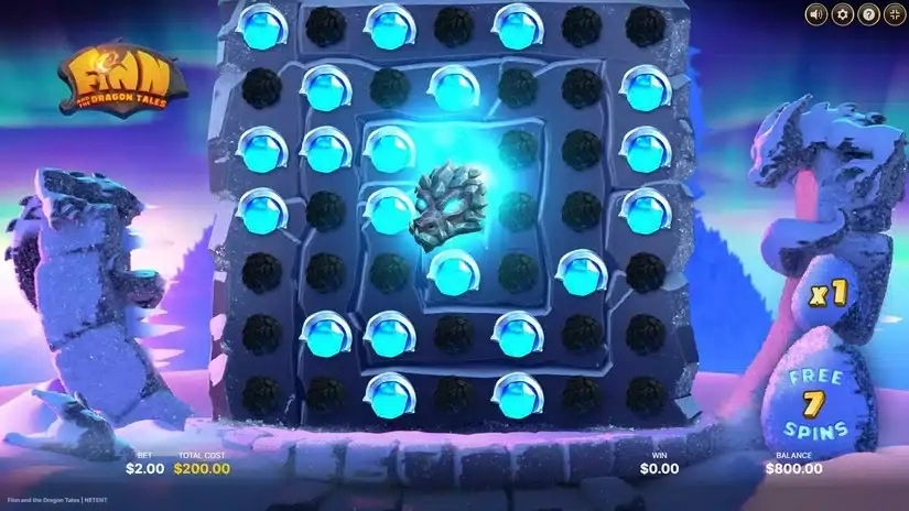 Finn and the Dragon Tales slot screenshot 3