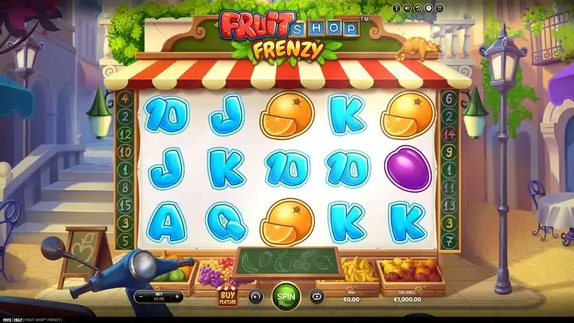 Fruit Shop Frenzy slot screenshot 