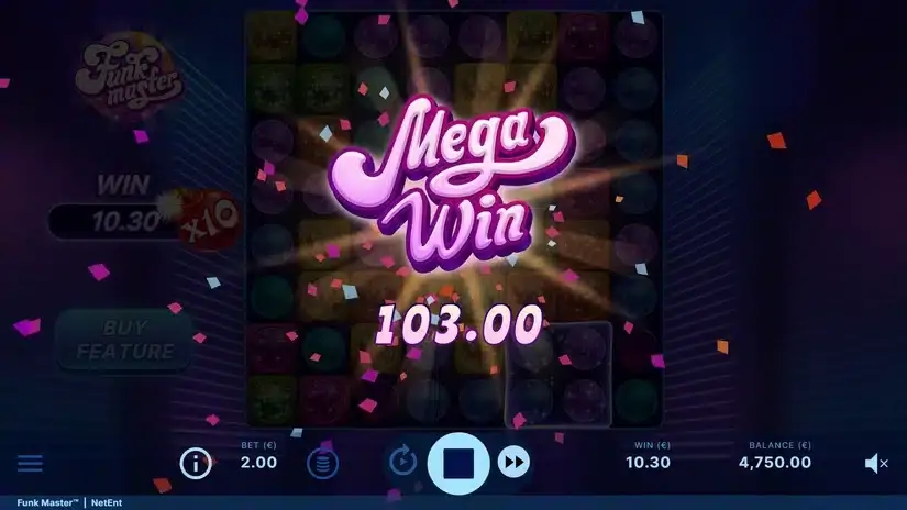 Funk Master slot screenshot 4