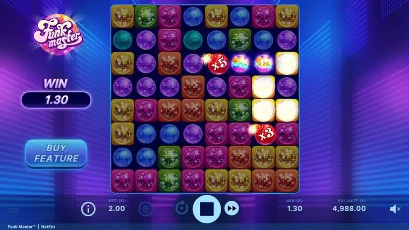 Funk Master slot screenshot 2