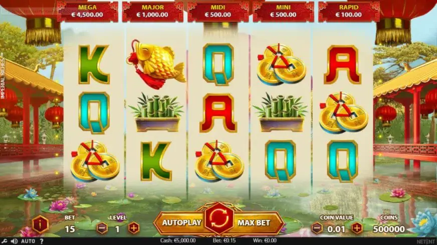 Imperial Riches slot screenshot 