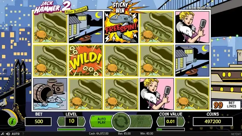 Jack Hammer 2 slot screenshot 4