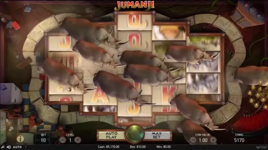 Jumanji™ slot screenshot 3