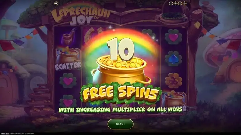 Leprechaun Joy slot screenshot 