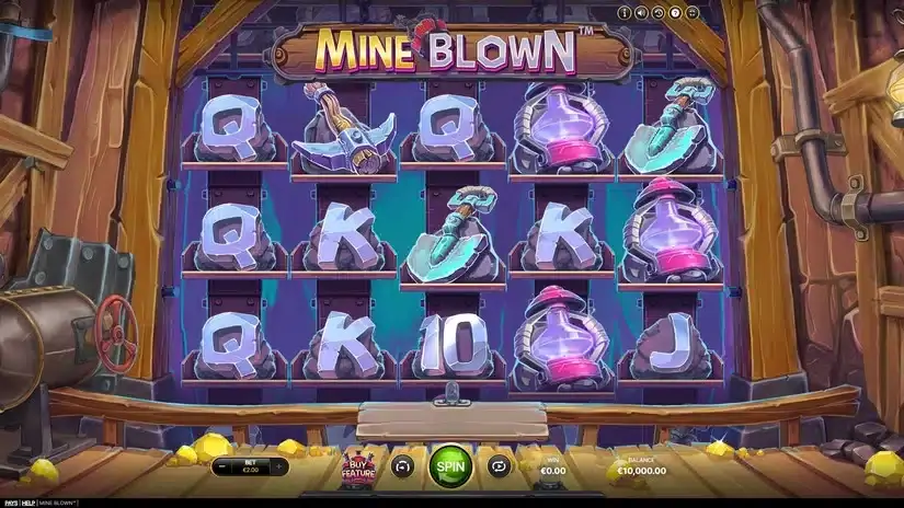Mine Blown slot screenshot 
