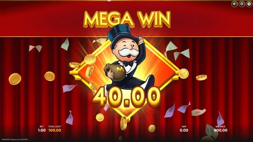Monopoly Money Line slot screenshot 5