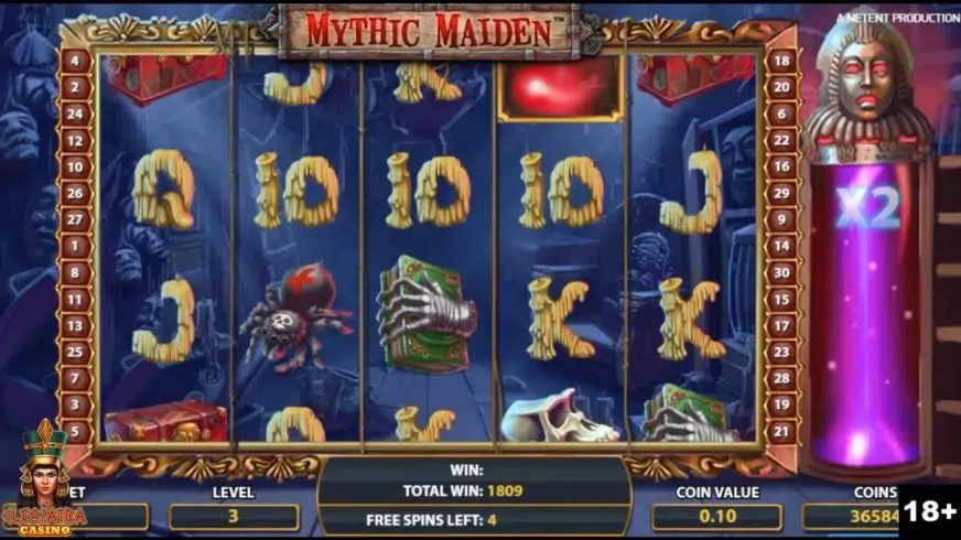 Mythic Maiden slot screenshot 3
