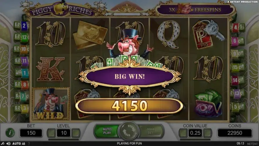 Piggy Riches slot screenshot 2