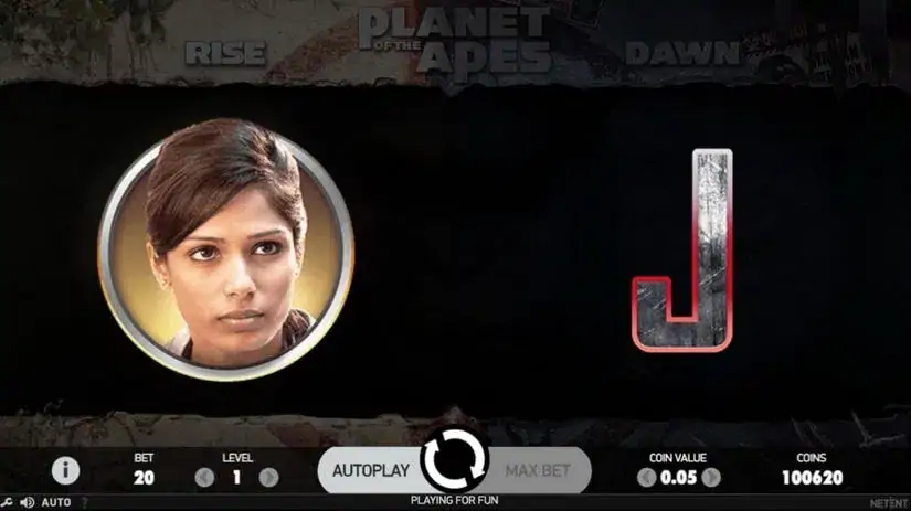 Planet of the Apes slot screenshot 5