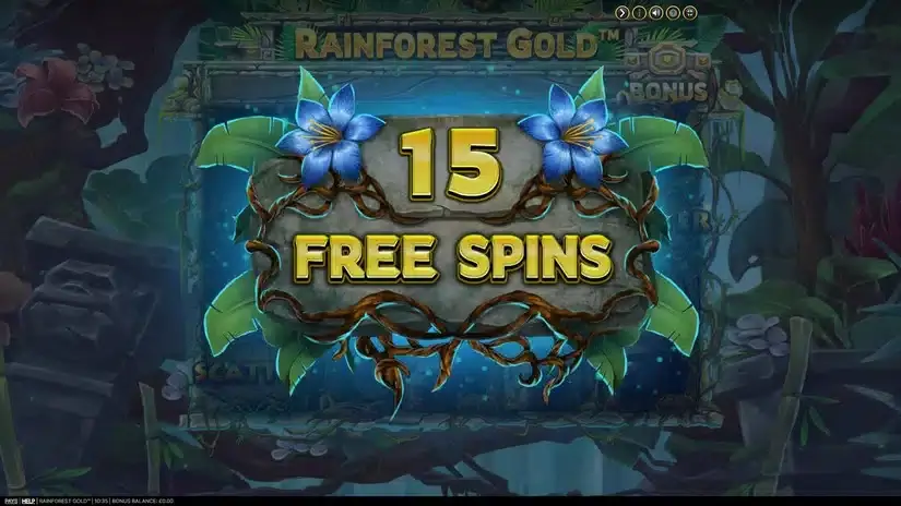 Rainforest Gold slot screenshot 3
