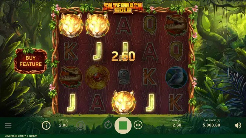 Silverback Gold slot screenshot 2