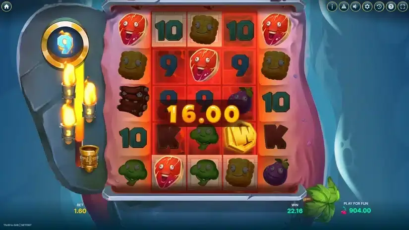 Thrill to Grill slot screenshot 4