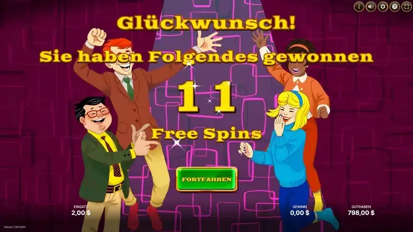 Twister slot screenshot 3