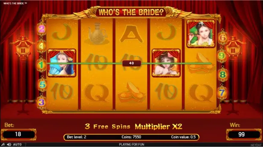 Who’s The Bride slot screenshot 4