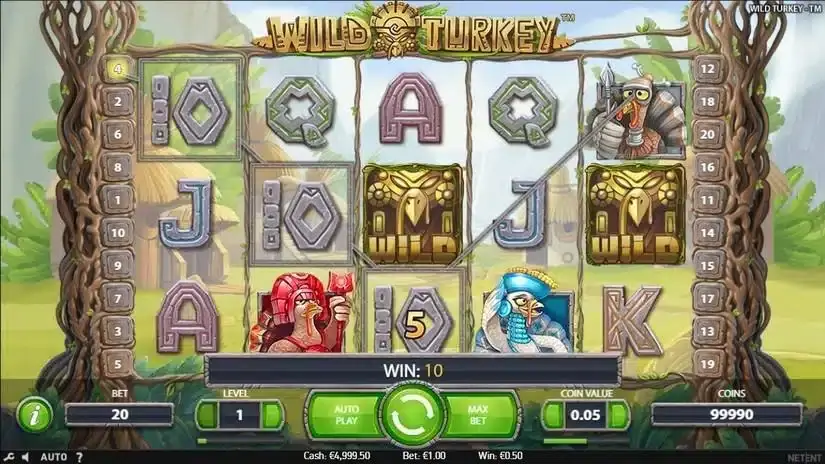 Wild Turkey slot screenshot 5