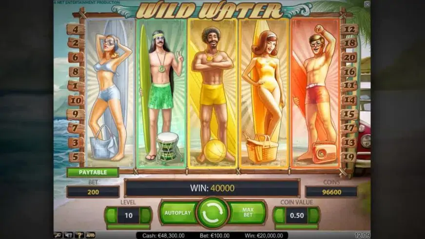Wild Water slot screenshot 3