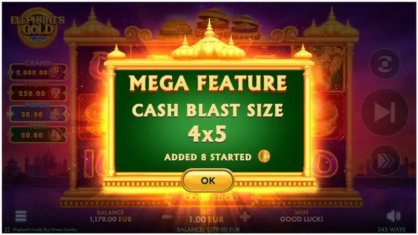 Elephant’s Gold: Buy Bonus Combo slot screenshot 2