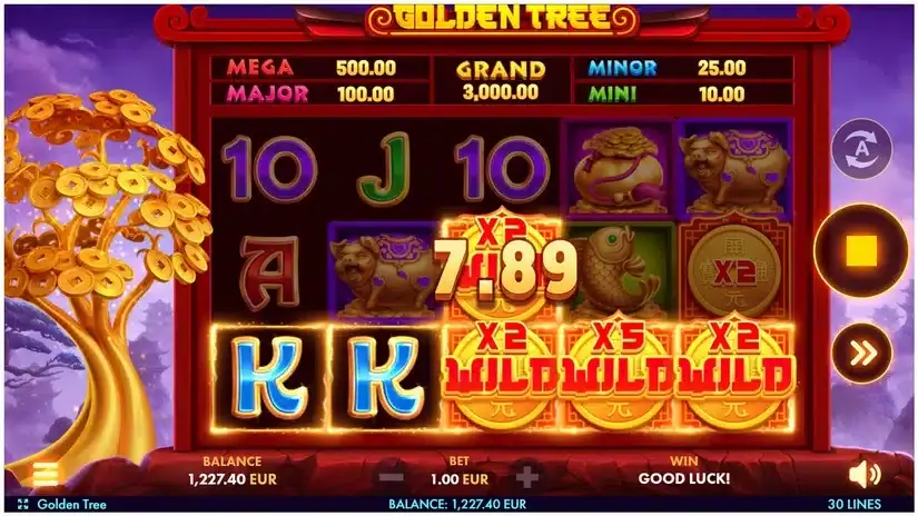 Golden Tree slot screenshot 3