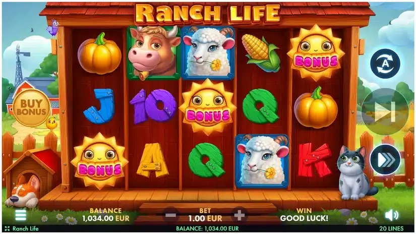 Ranch Life slot screenshot 2