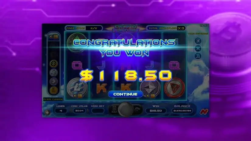 Crypto Fortune slot screenshot 8