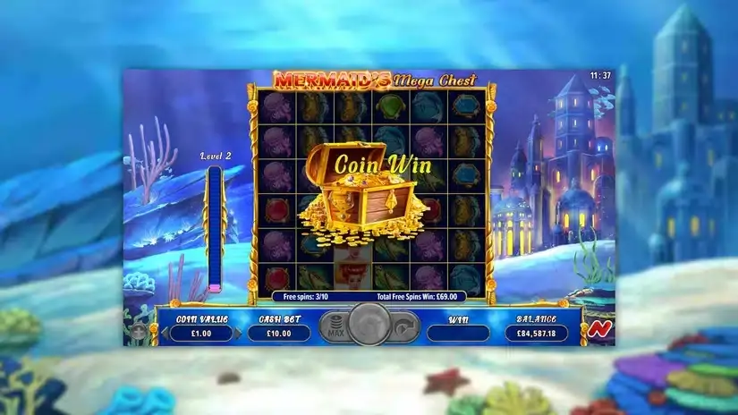 Mermarmaid’s Mega Chest slot screenshot 5