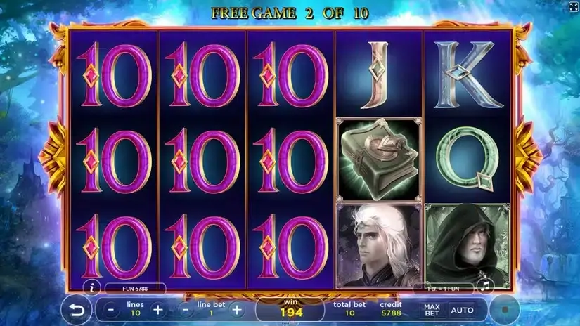 Elves Kingdom Deluxe slot screenshot 5