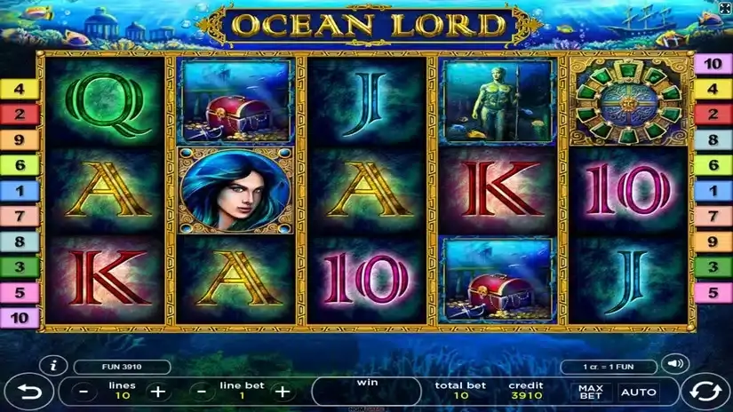 Ocean Lord slot screenshot 1