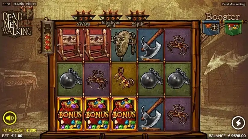 Dead Men Walking slot screenshot 2