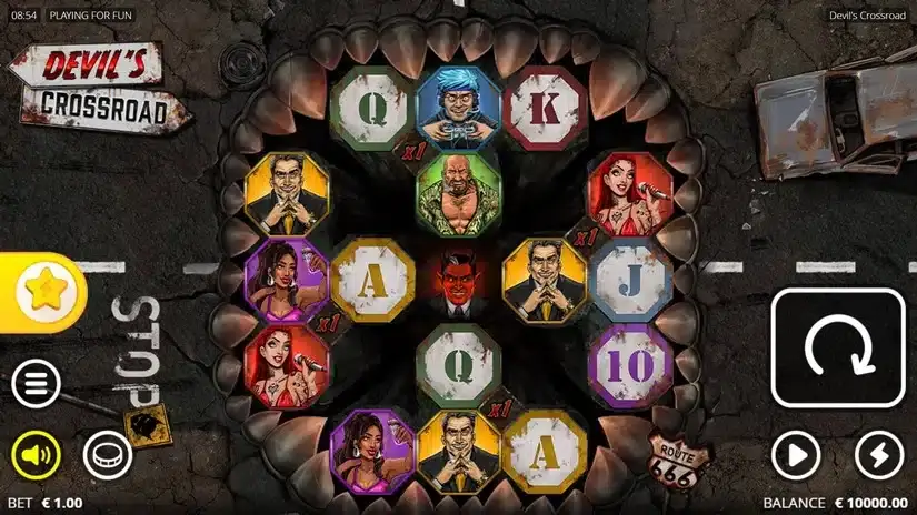 Devil’s Crossroad slot screenshot 