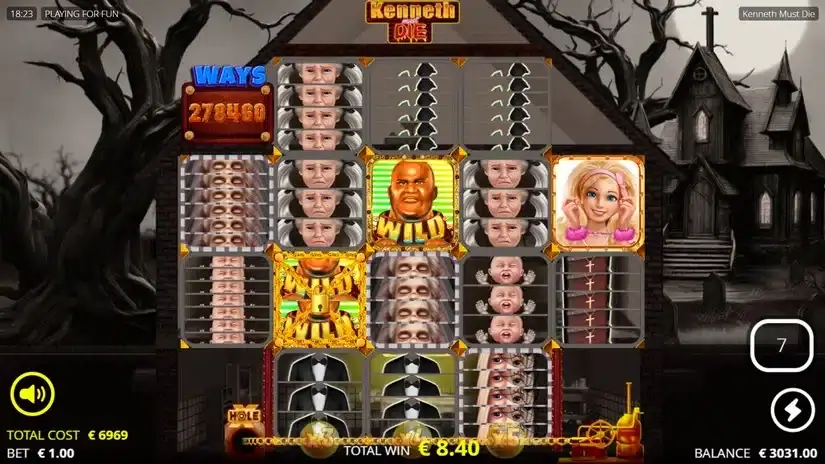 Kenneth Must Die slot screenshot 4