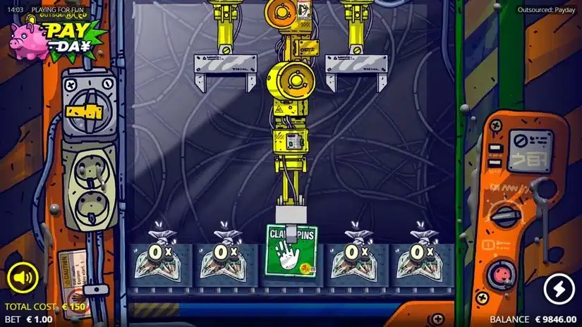 Outsourced: Payday slot screenshot 2