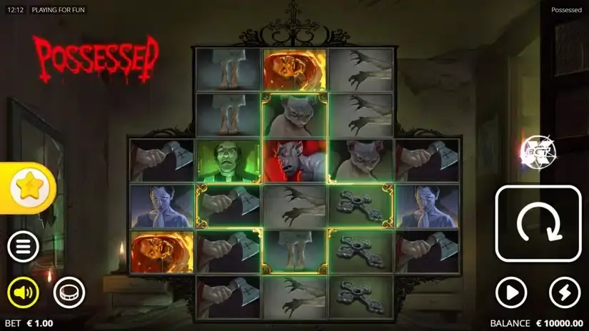 Possessed slot screenshot 