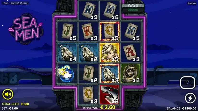 Seamen slot screenshot 4