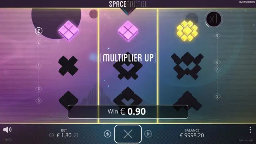 Space Arcade slot screenshot 2