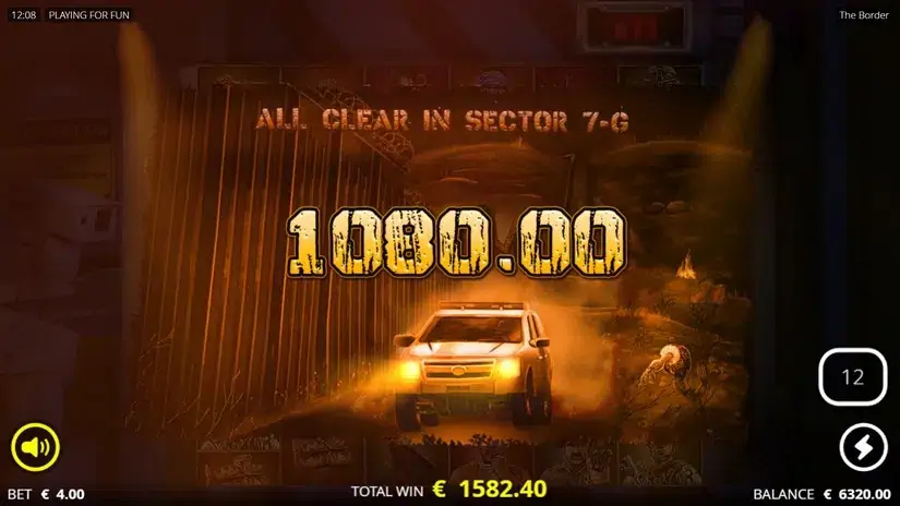 The Border slot screenshot 