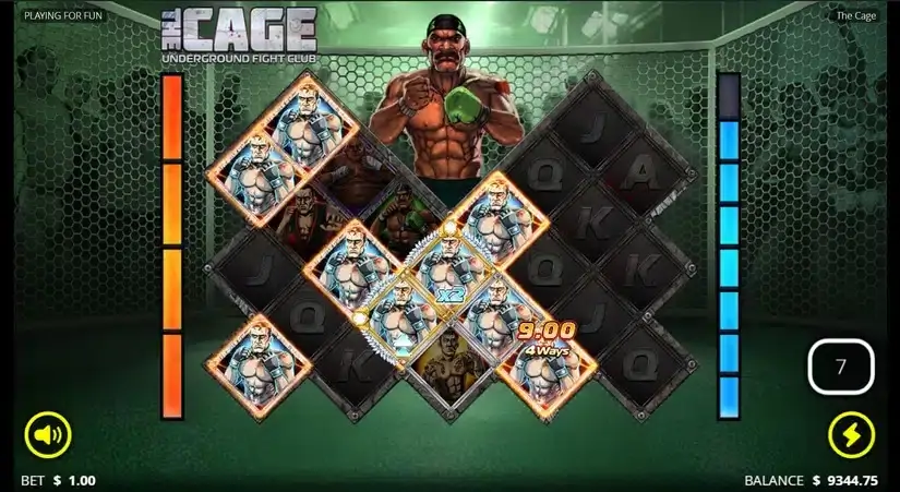 The Cage slot screenshot 6
