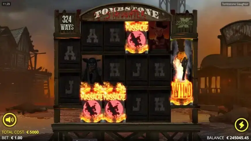 Tombstone Slaughter: El Gordo’s Revenge slot screenshot 6