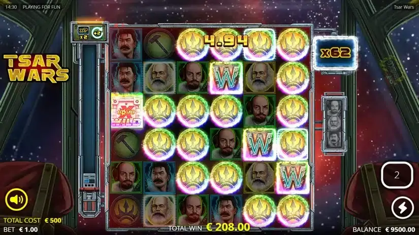 Tsar Wars slot screenshot 