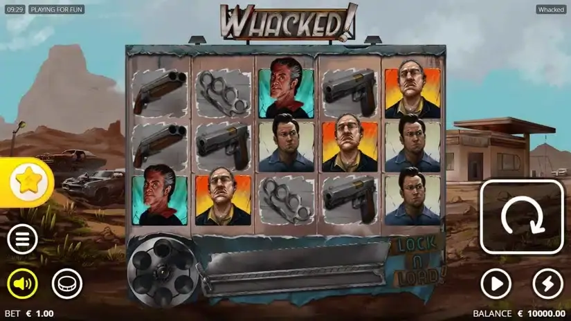 Whacked! slot screenshot 