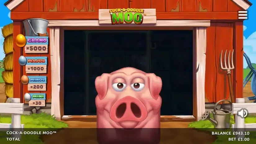 Cock-A-Doodle Moo slot screenshot 4