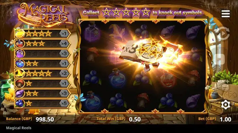 Magical Reels slot screenshot 3