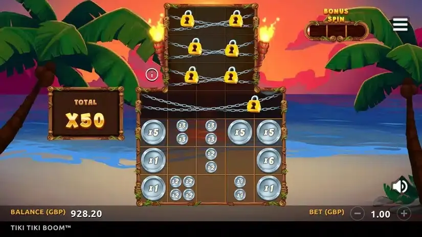 Tiki Tiki Boom slot screenshot 6
