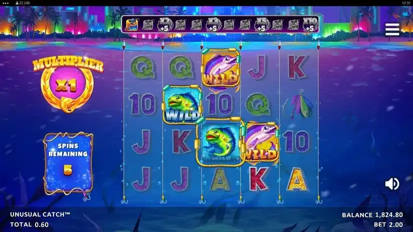 Unusual Catch slot screenshot 4