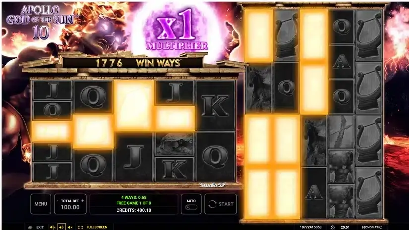Apollo God of the Sun 10 slot screenshot 5