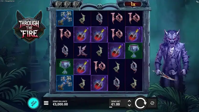 Through the Fire slot screenshot 1