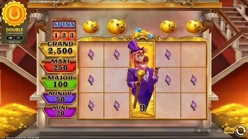 Break The Piggy Bank slot screenshot 