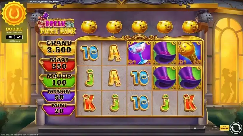 Break The Piggy Bank slot screenshot 