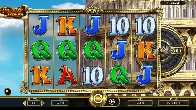 Infinity Tower slot screenshot 